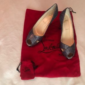 Christian Louboutin Peep Toe Pumps